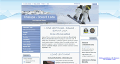 Desktop Screenshot of levne-ubytovani-sumava.eu